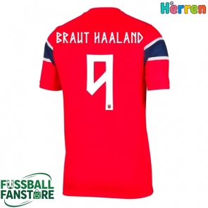 Norwegen Erling Haaland #9 Replik Heimtrikot WM 2026 Kurzarm